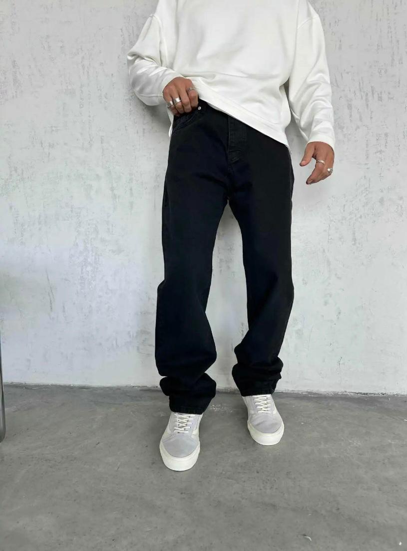 Siyah Baggy Pantolon