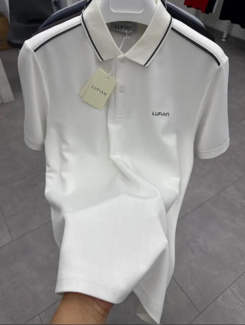 LFN FÜME POLO YAKA Tshirt-Ekru