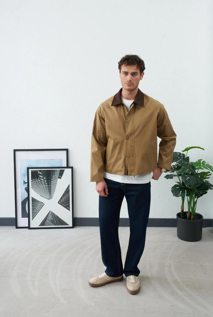 2349 Mevsimlik Ceket- Bej