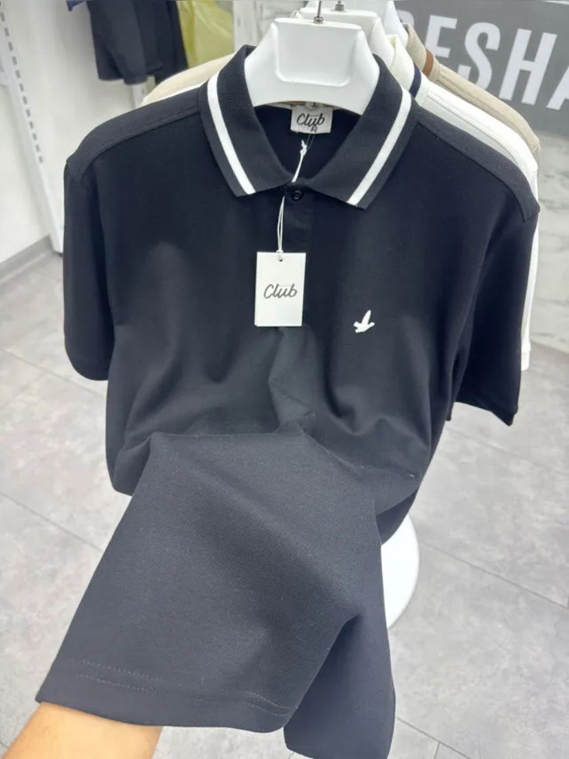 Bymen Polo Yaka-Siyah