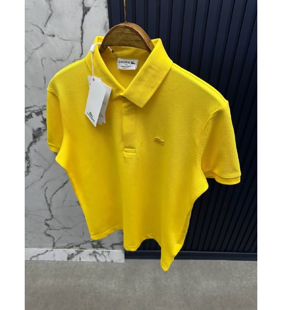 LCS Polo Yaka Tişört Sarı