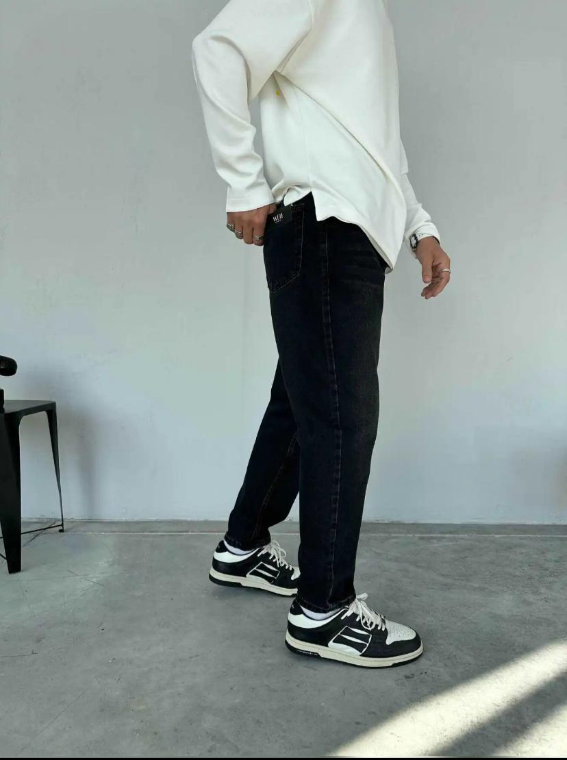 Taşlanmış Boyfrıend Pantolon