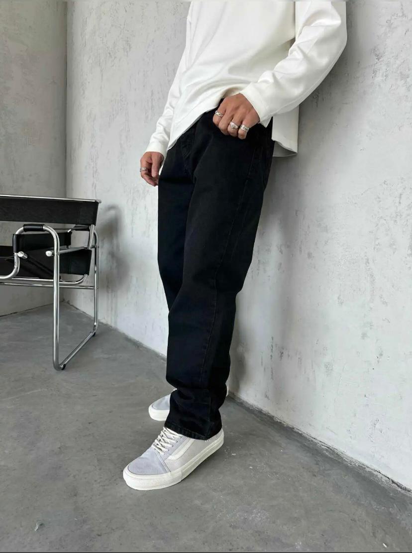 Siyah Baggy Pantolon
