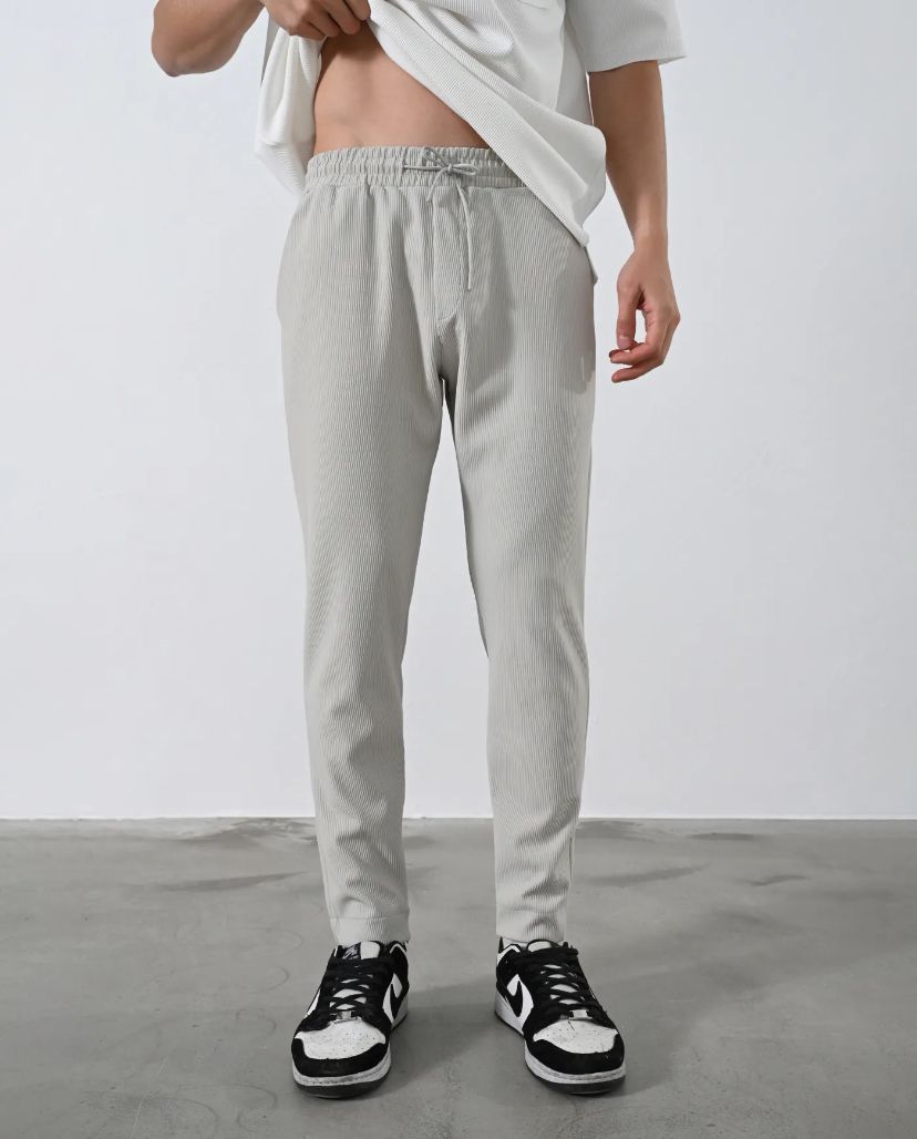 PNT 1067 Fitilli Jogger Alt -Gri