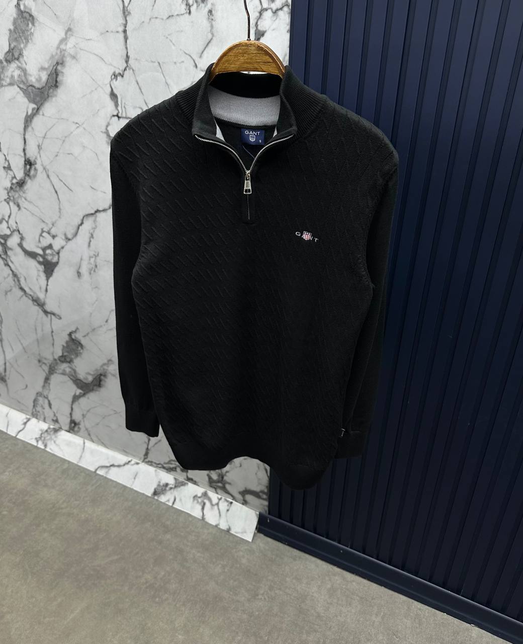 GNT TRİKO FERMUARLI Siyah