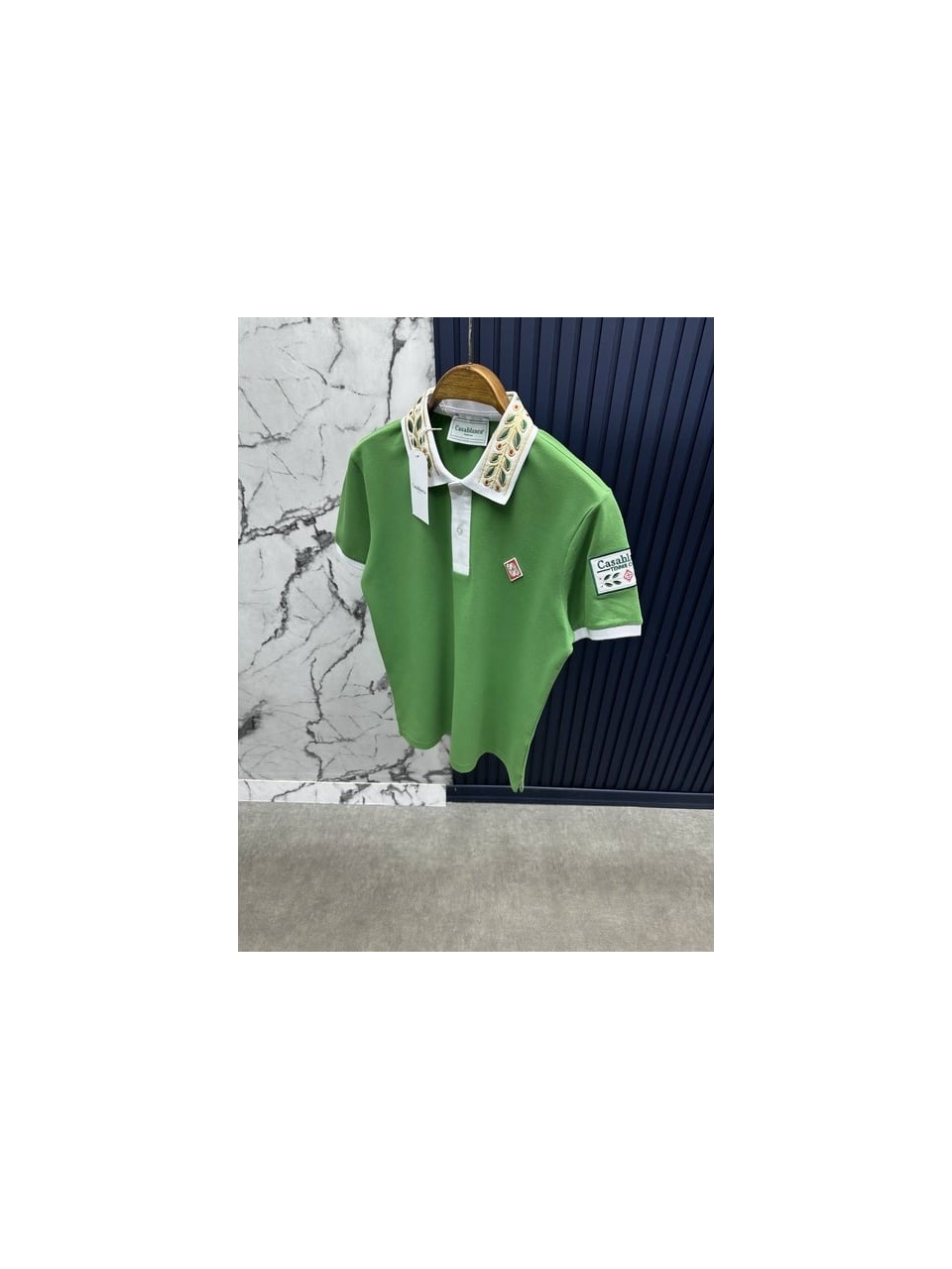 CS Yeşil Polo Yaka  T-Shirt