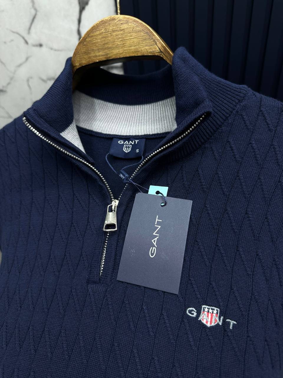 GNT TRİKO FERMUARLI -Lacivert