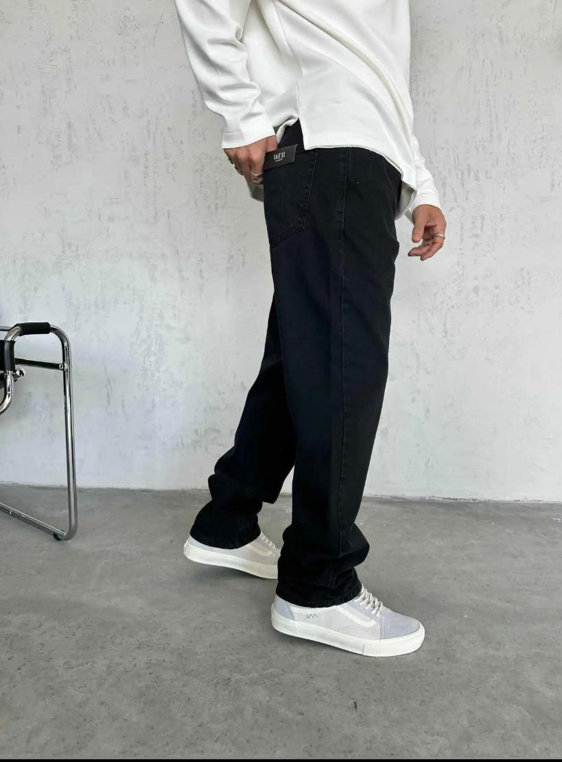 Siyah Baggy Pantolon