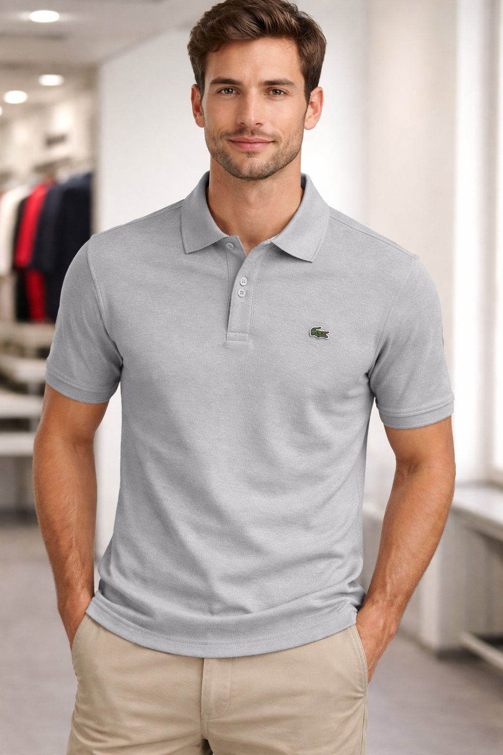 LCSTE POLO YAKA GRİ