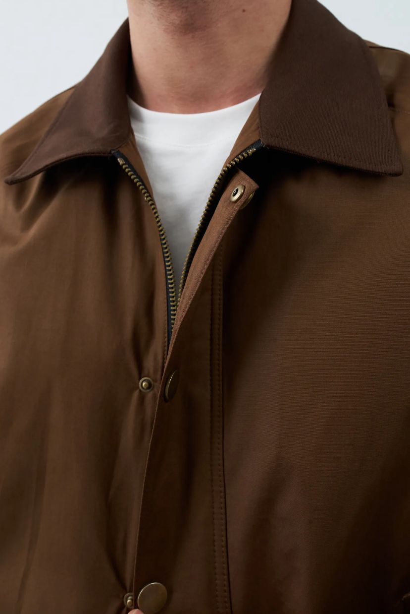 2349 Mevsimlik Ceket- Kahve