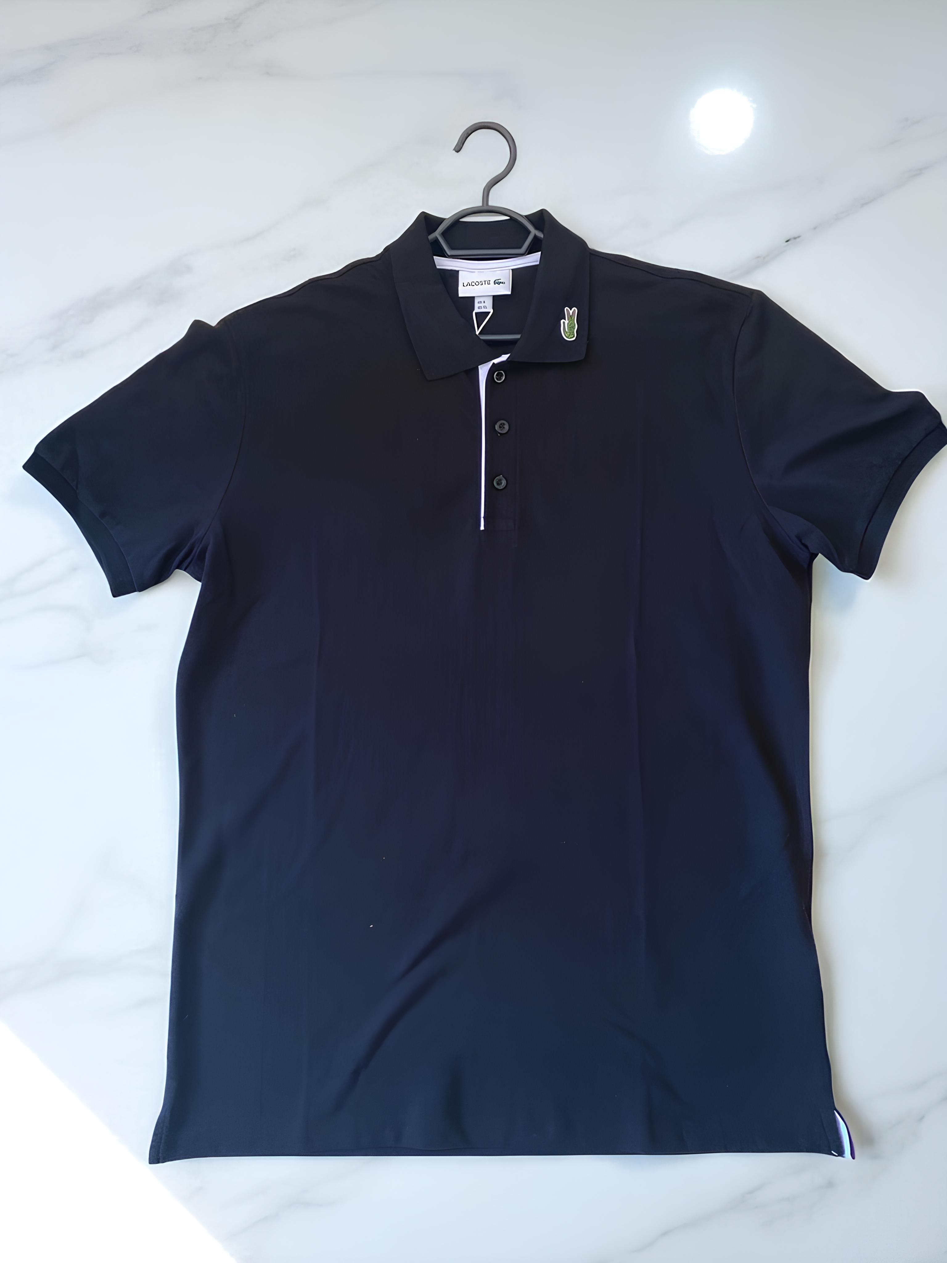 LCST SİYAH POLO YAKA